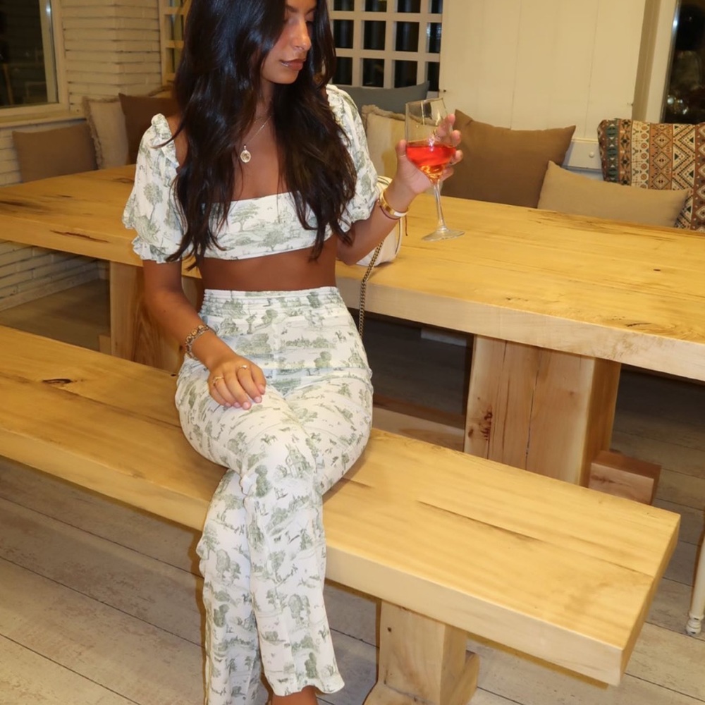 COCO VINTAGE TOILE TOP & BOTTOM